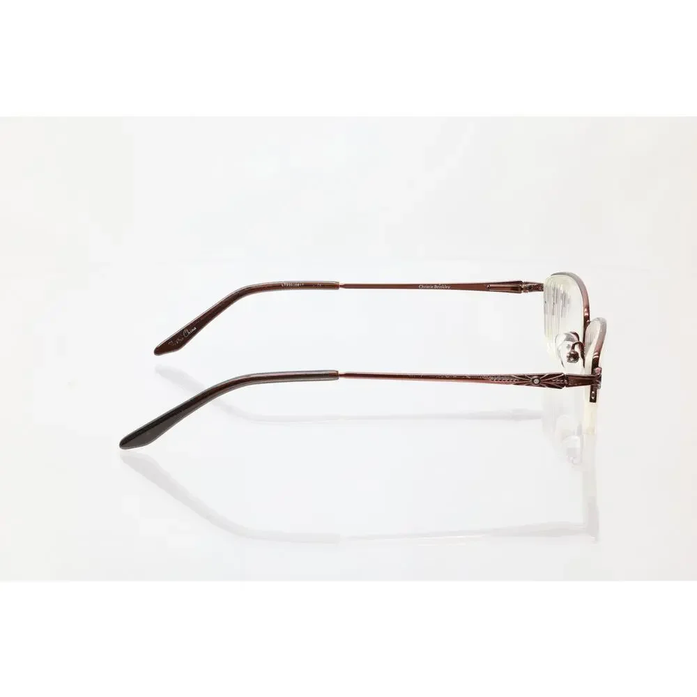 Christie Brinkley Auspicious BRN 53-17-138 Eyeglass FRAMES ONLY - GOOD CONDITION